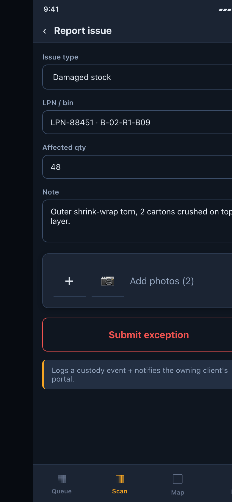 exception