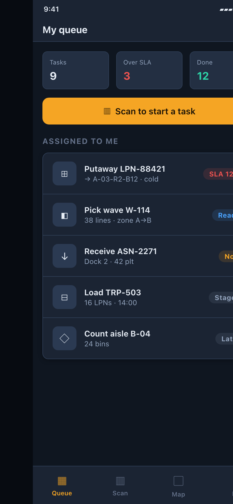 queue